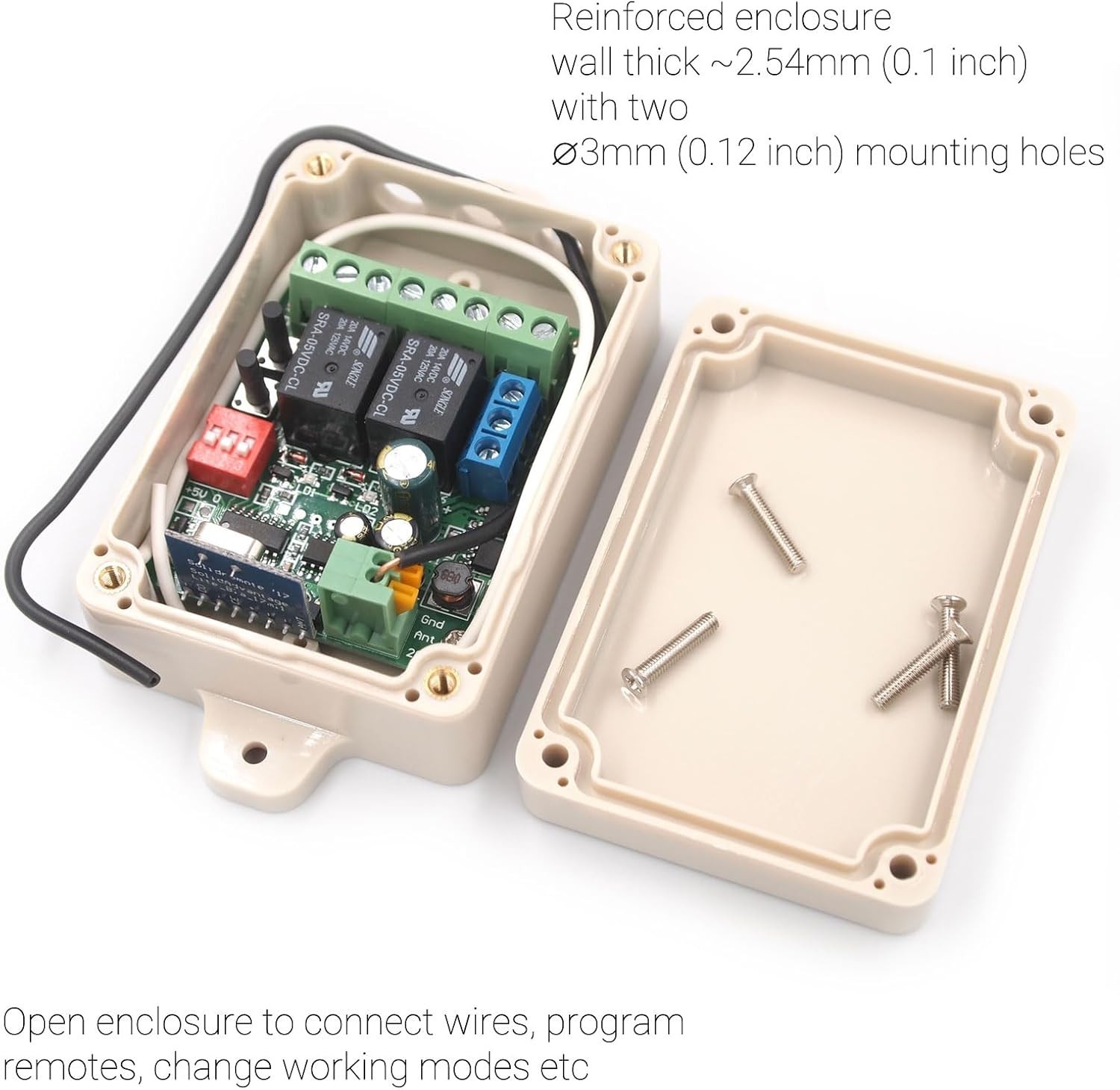12V - 24V Secure Wireless Rf Remote Control Relay Switch U