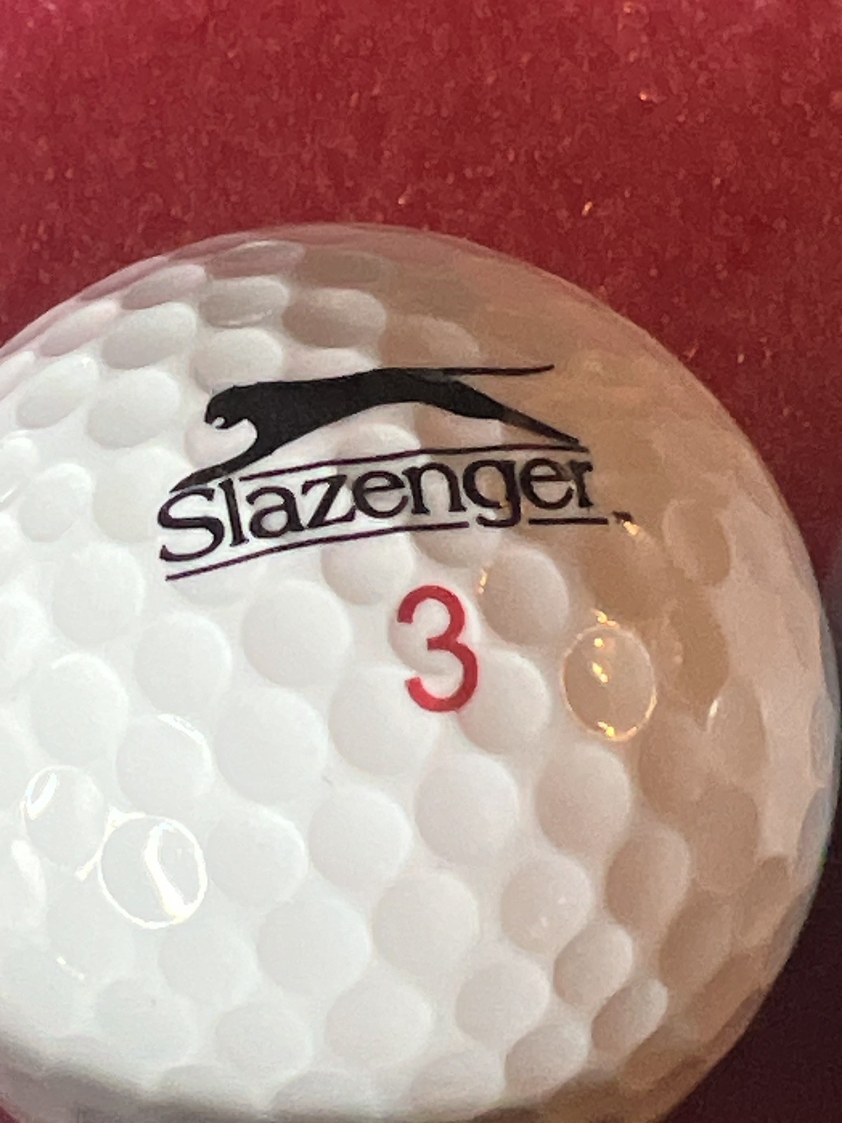 New SLAZENGER SELECT DISTANCE Golf Balls, 3 Balls Delta Air Lines Museum #3