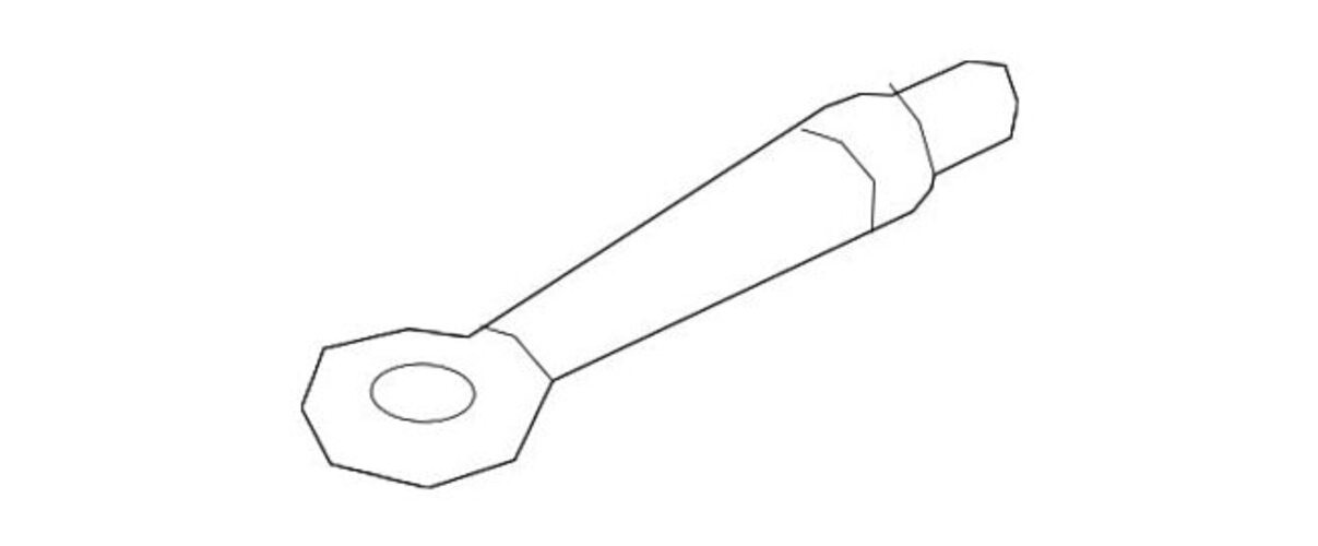 Mazda Tow Hook - KD53-50-EJ1B
