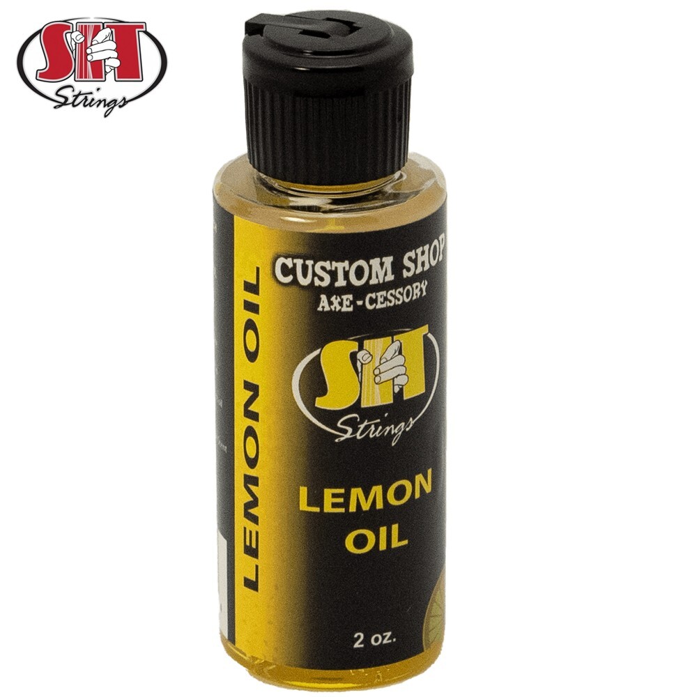 SIT LMN-2 2oz Guitar Lemon Oil For Cleaning And Polishing Wood Surfaces