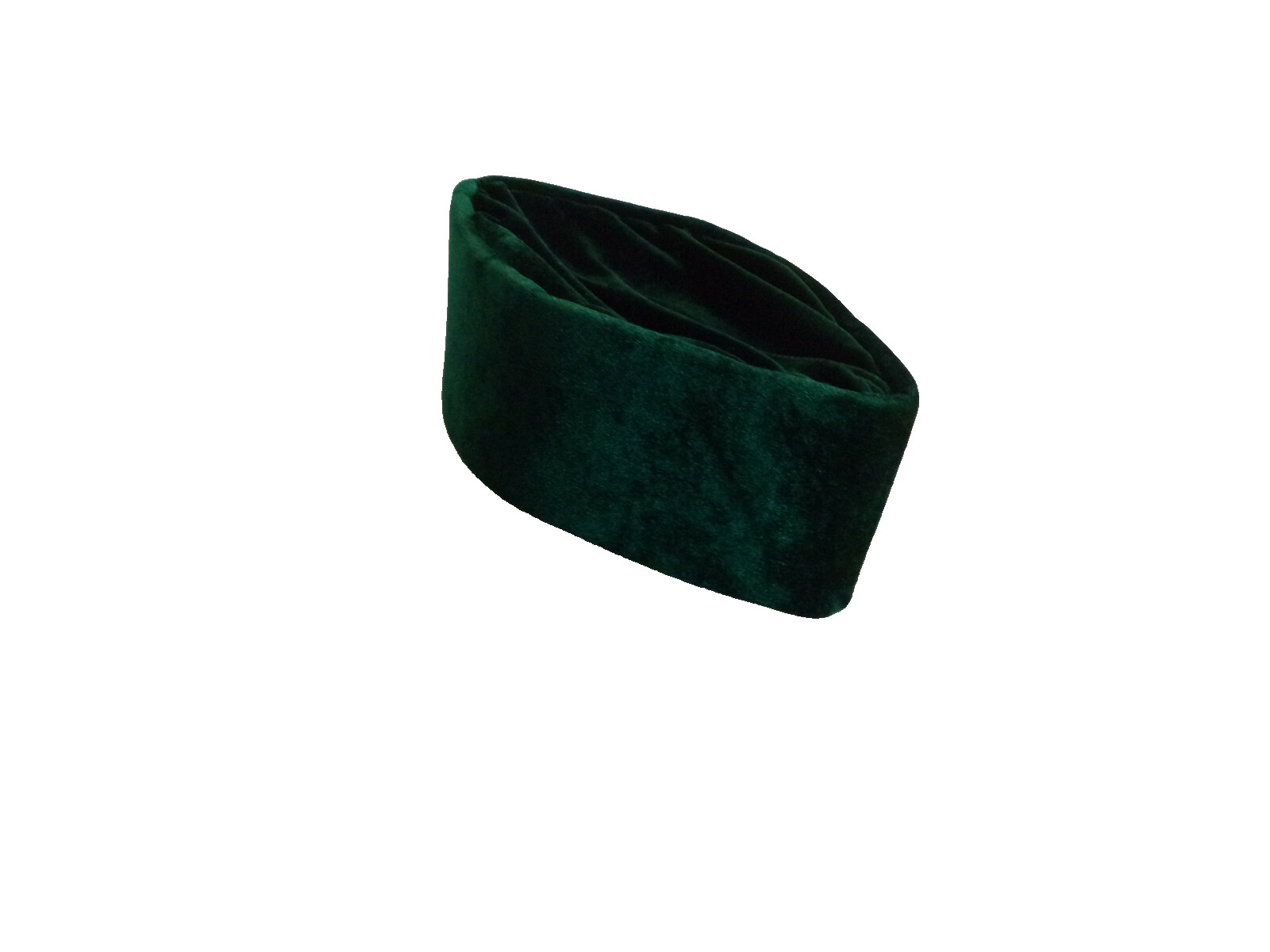 Dark Green Handmade Traditional African/ Middle Easterm Hat. One Size.