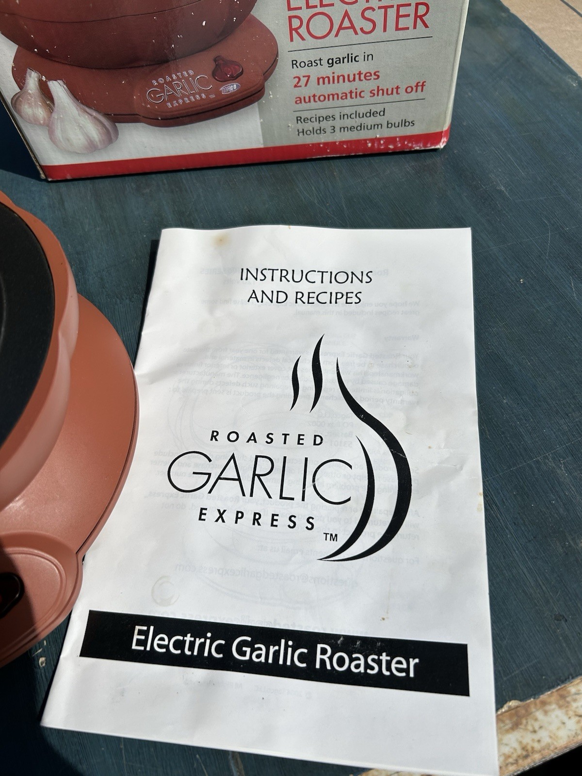 Roasted Garlic Express TagCo Electric Roaster Model GR300-2