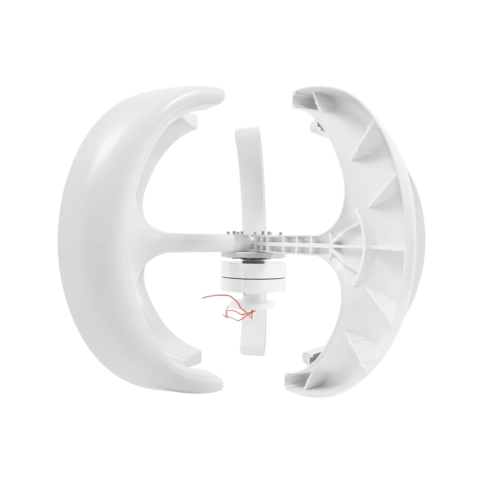 Lantern Wind Turbine Generators 5-Blade Vertical Axis Power Generator W/ Control