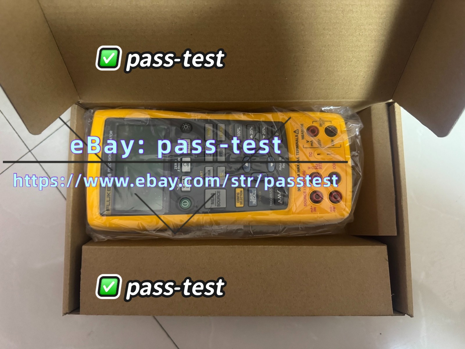 New Fluke 726 Precision Multifunction Process Calibrator