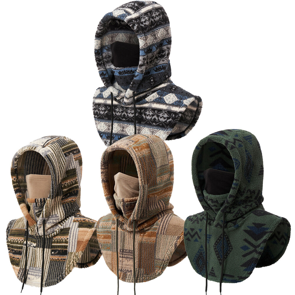 Winter Warm Balaclava Fleece Hat Outdoor Ski Face Mask Hood for Cold Weather US