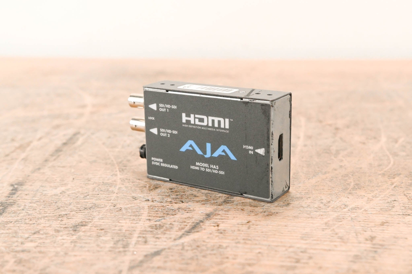 AJA HA5 HDMI to SD/HD-SDI Video and Audio Converter (NO POWER SUPPLY) CG01GGL