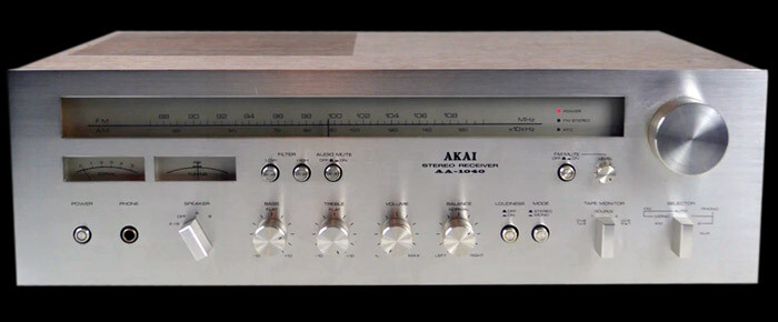 AKAI AA-1040DB 1050DB Capacitor Replacement Kit Capacitors