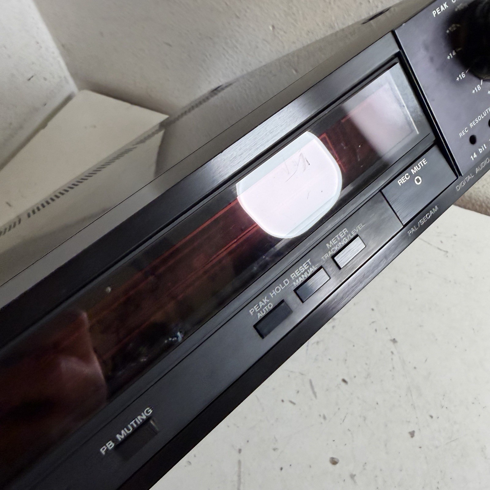 SONY PCM-701ES DIGITAL AUDIO PROCESSOR - No Power Cord