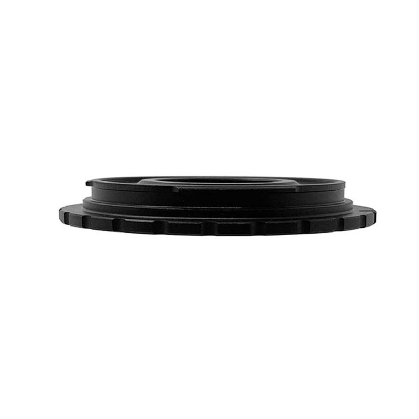 Aluminum Alloy Lens C Mount Adapter Connecting For Canon EOS EF Mount Cameras