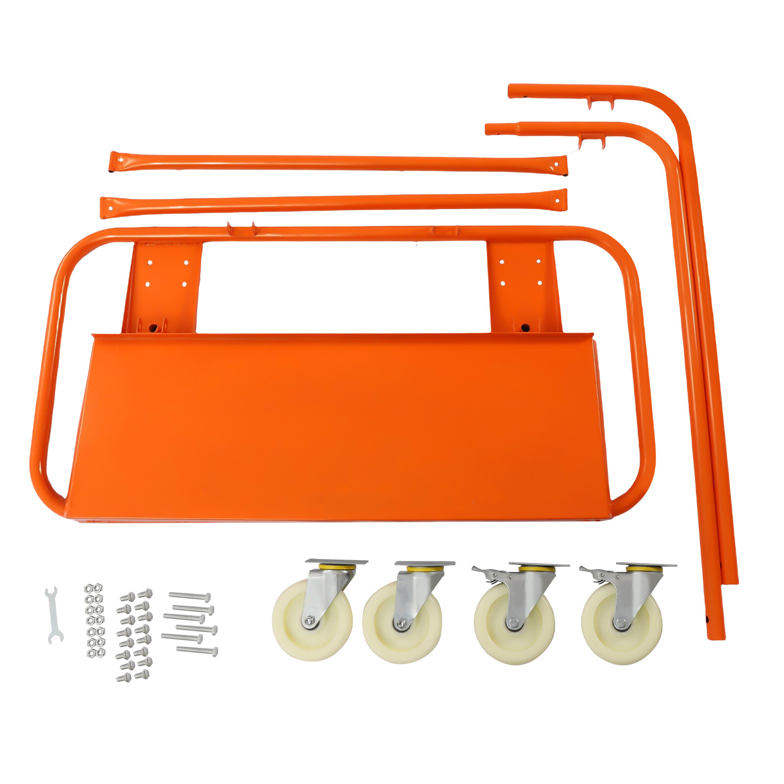 3000 lbs Drywall Sheet Cart - Plywood Panel Dolly Trolley Truck 4 Swivel Wheels