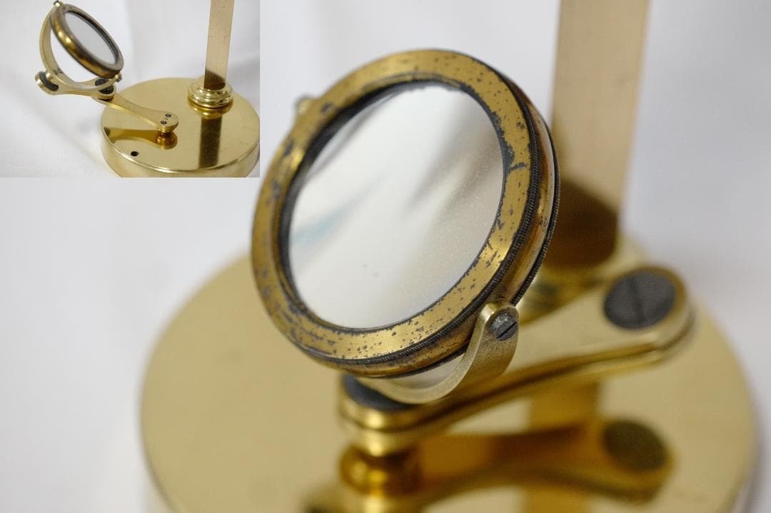 microscope antique vintage collectible Simon Pressl's "achromatic" microscope
