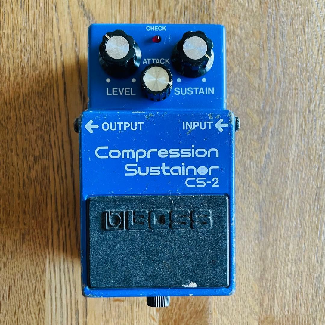 BOSS CS-2 Compression Sustainer Guitar Pedal