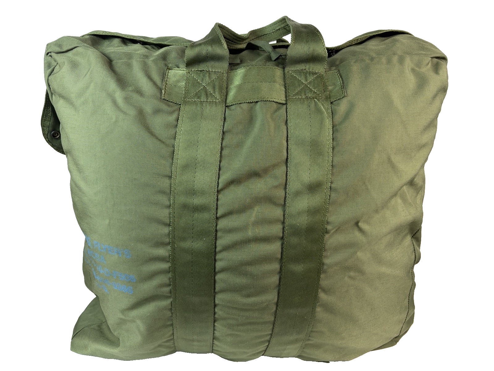 U.S. Military Flyers Nylon Kit Bag WCBA w/ Storm Flap - Genuine Military Issued