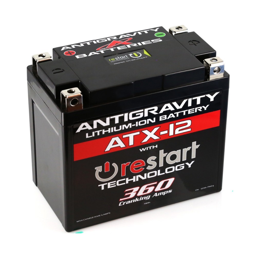Antigravity Lithium Battery ATX12-RS 360CA Restart Jump-Start BMS