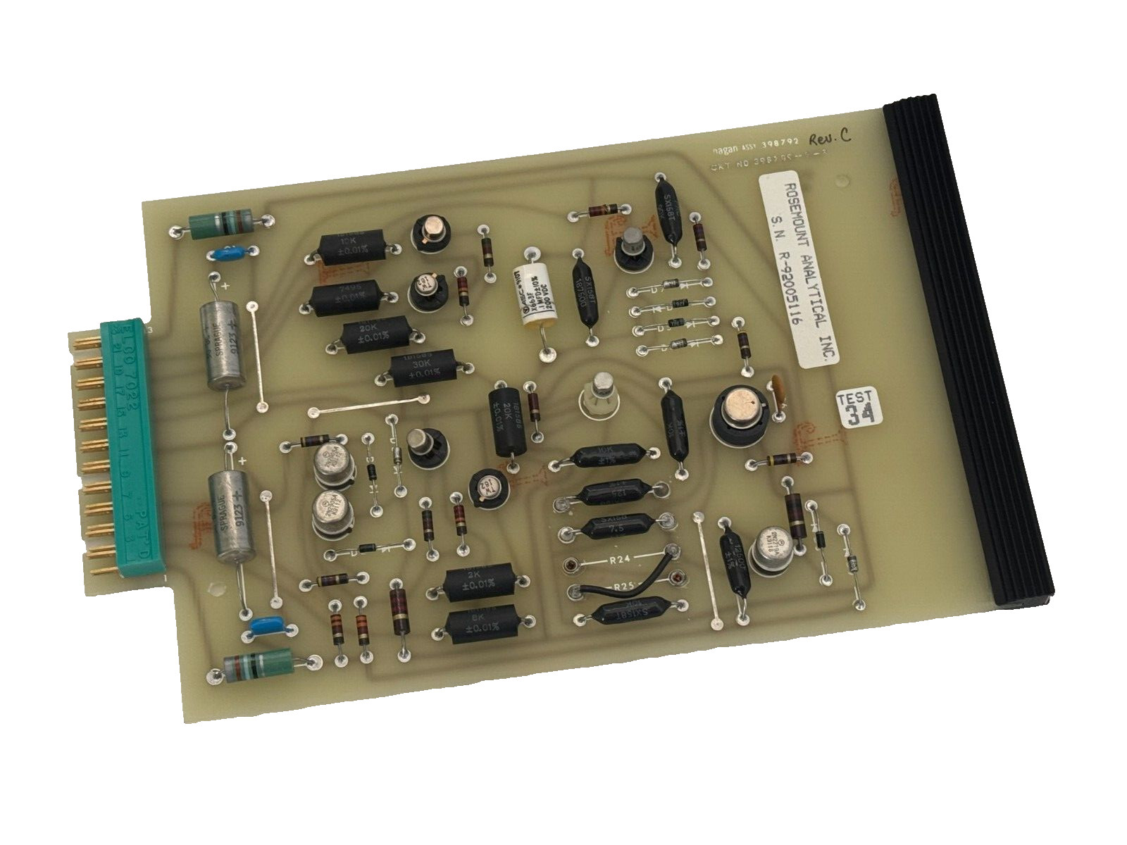 NEW Westinghouse 398789 REV. C Circuit Board 398789-2-R