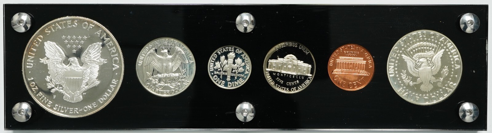 1997 United States Proof Set w/ Custom Acrylic Case