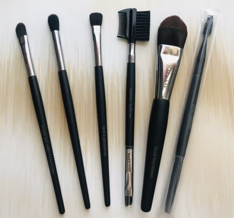 New 6 Piece Mary Kay Cosmetic / Makeup Brush Lot / Set Bundle ~ Fast Ship