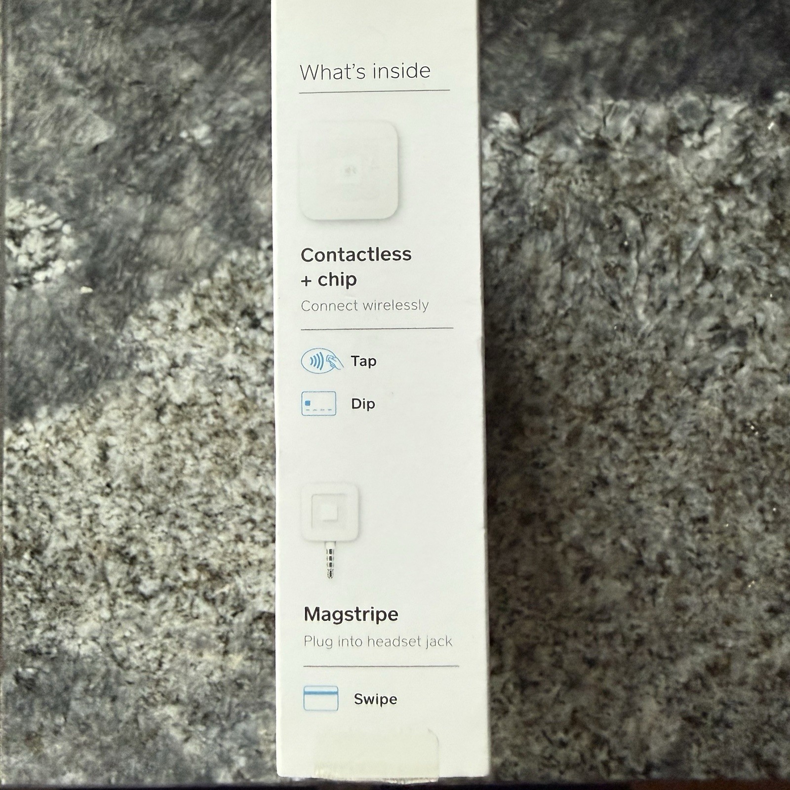 NEW Square Reader For Contactless + Chip A-SKU-0485 Open Box!