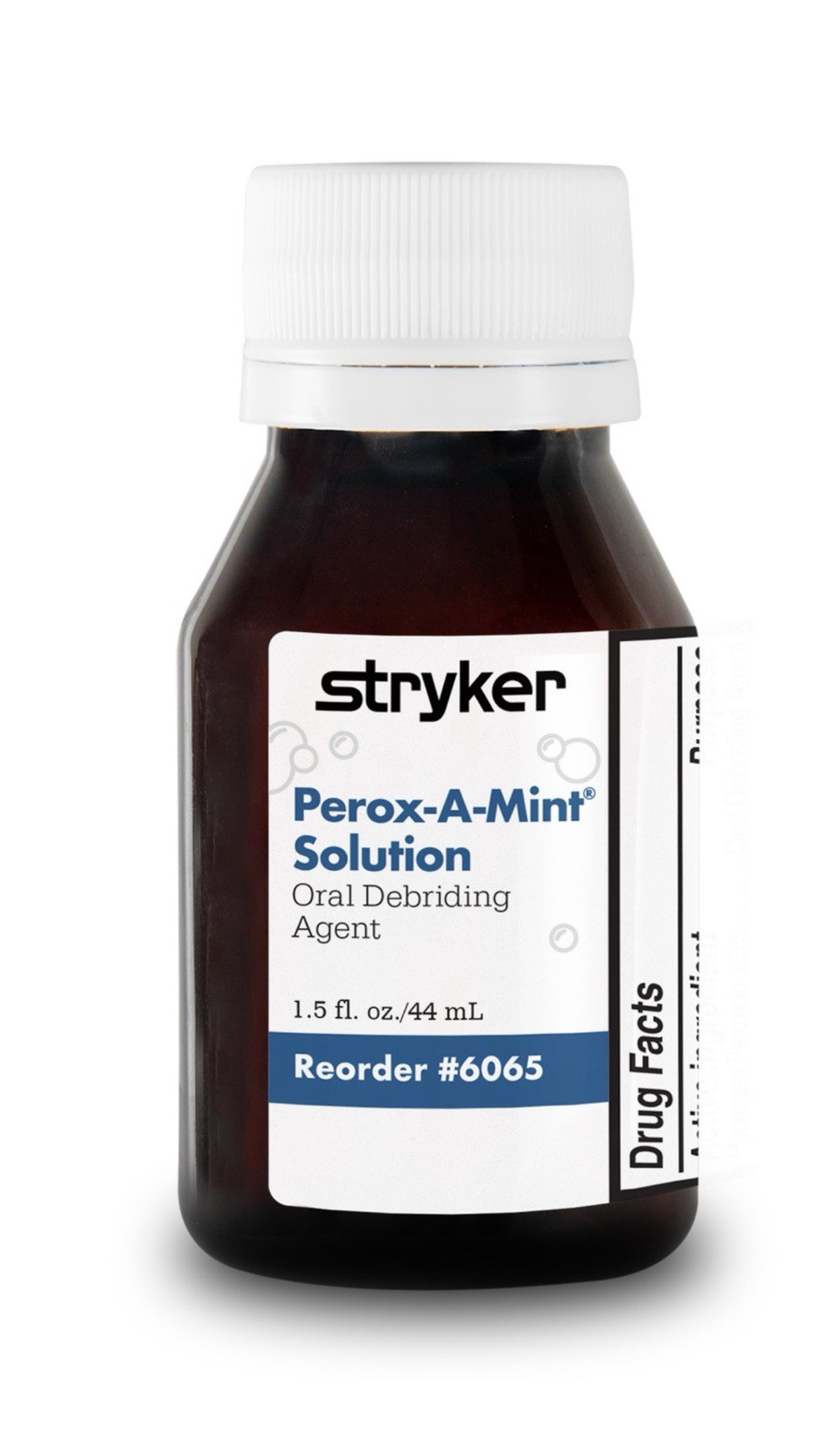 Stryker – Sage Perox-A-Mint Oral Rinse – 1 bottle, 1.5 fl. oz. – Mint Mouthwash