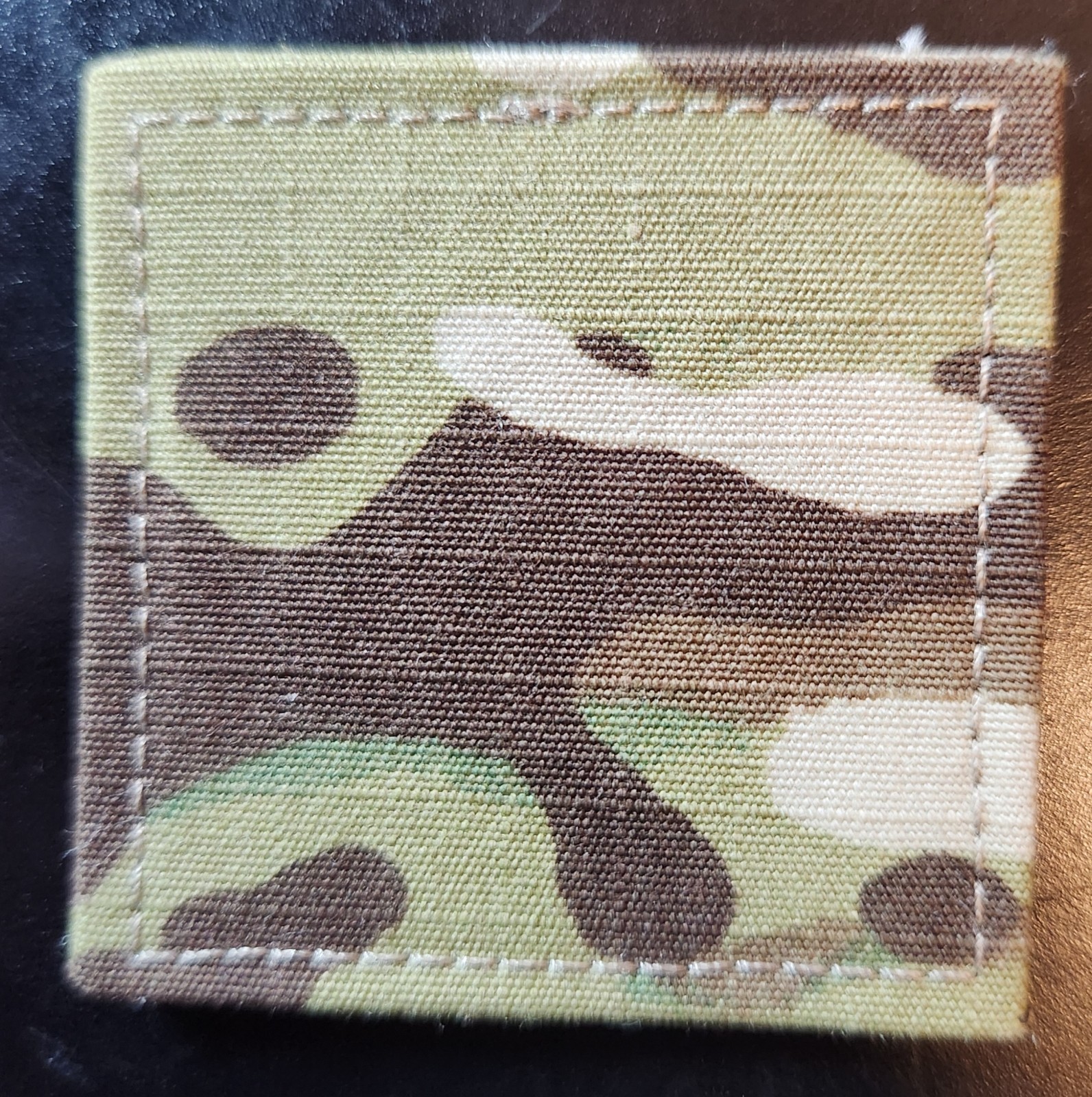 Private (PVT) Blank OCP Rank Patch - Hook Fastener - Army Combat Uniform (ACU)