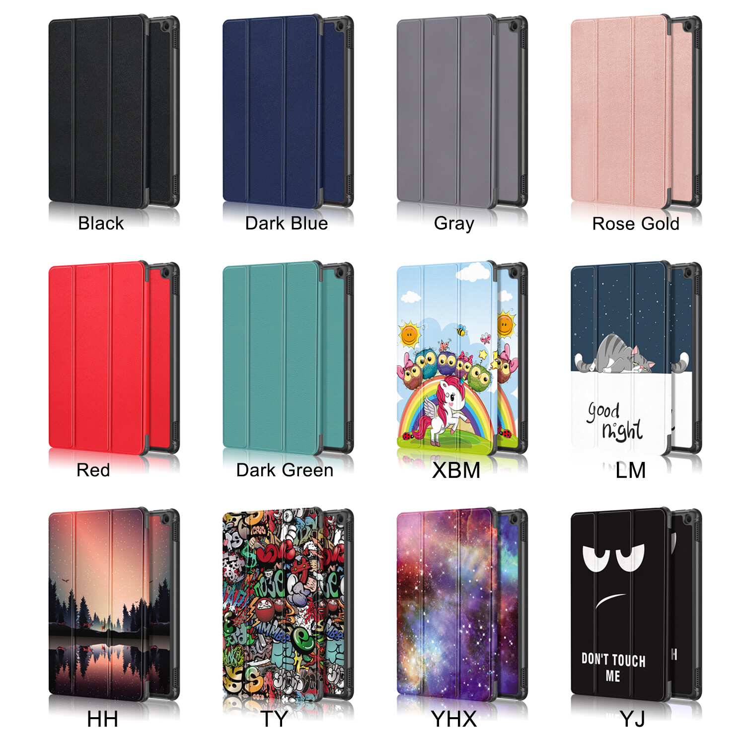 Case For Amazon Fire Max 11" /HD 10" /HD 8" /Fire 7" Cover With Screen Protector