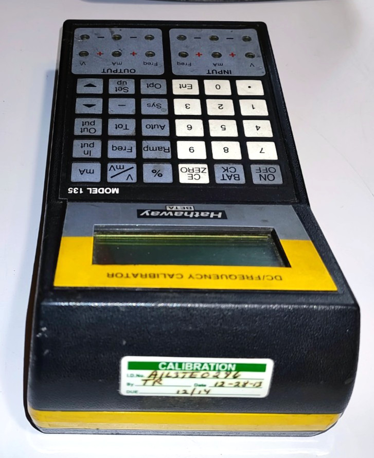 Hathaway Beta Calibrators Temperature Calibrator Model 235 No Power Untested