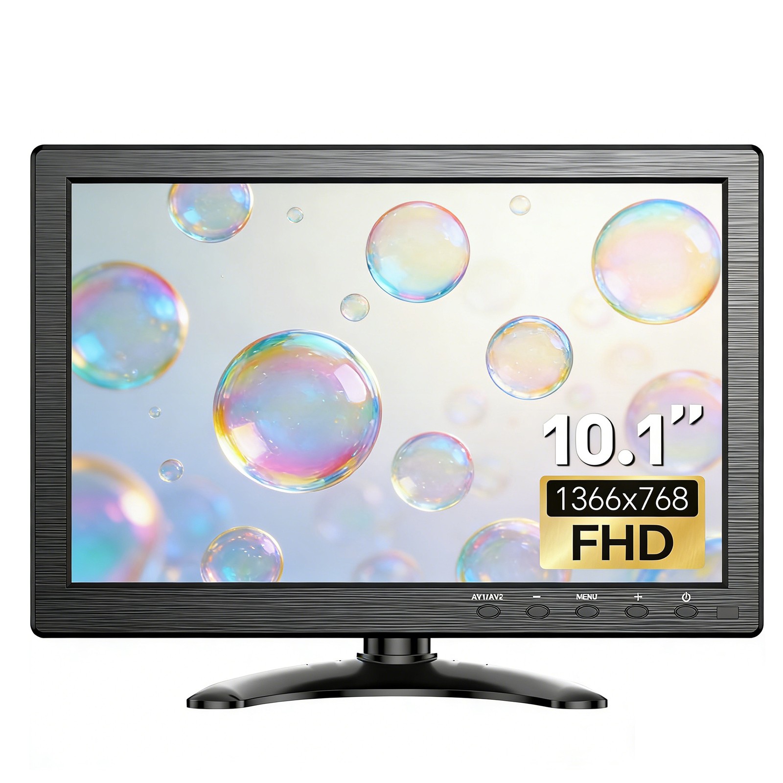 Eyoyo 10.1" Security Monitor 1366x768 HDMI VGA BNC AV USB Built-in Speaker