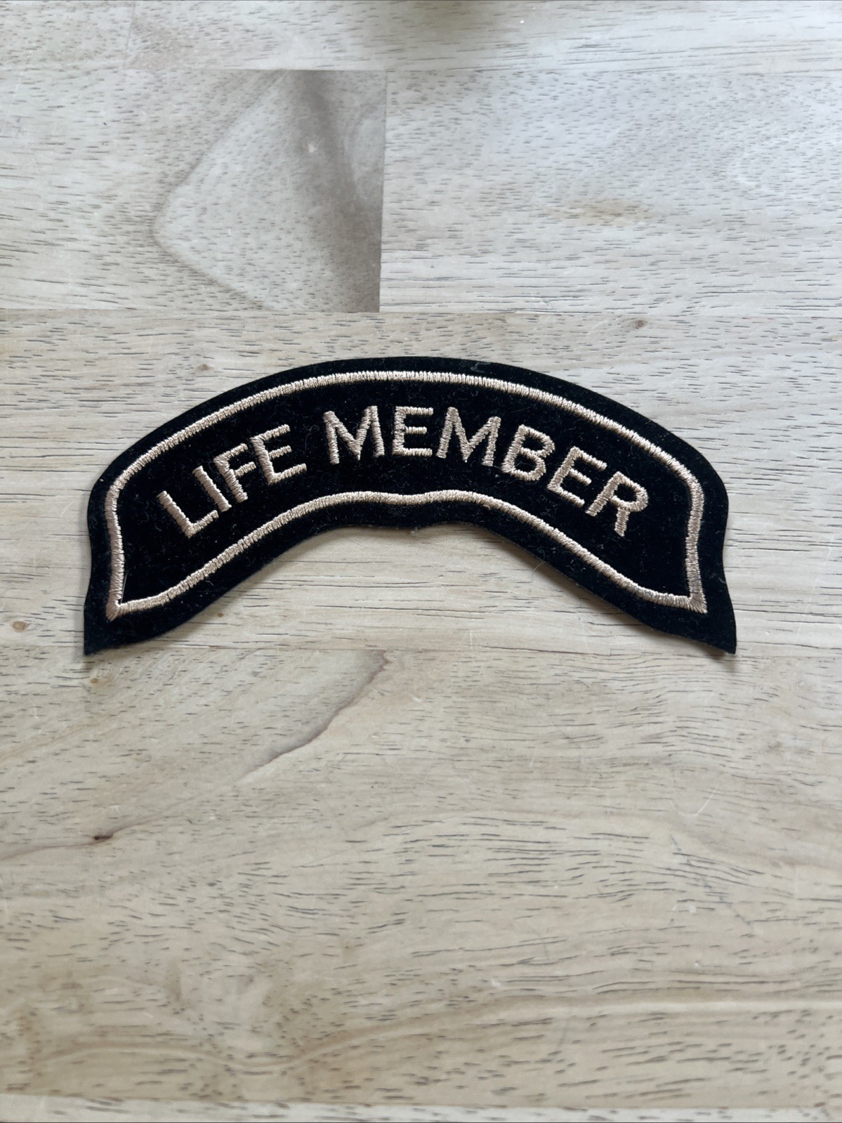Harley Davidson Life Member Embroidered Patch
