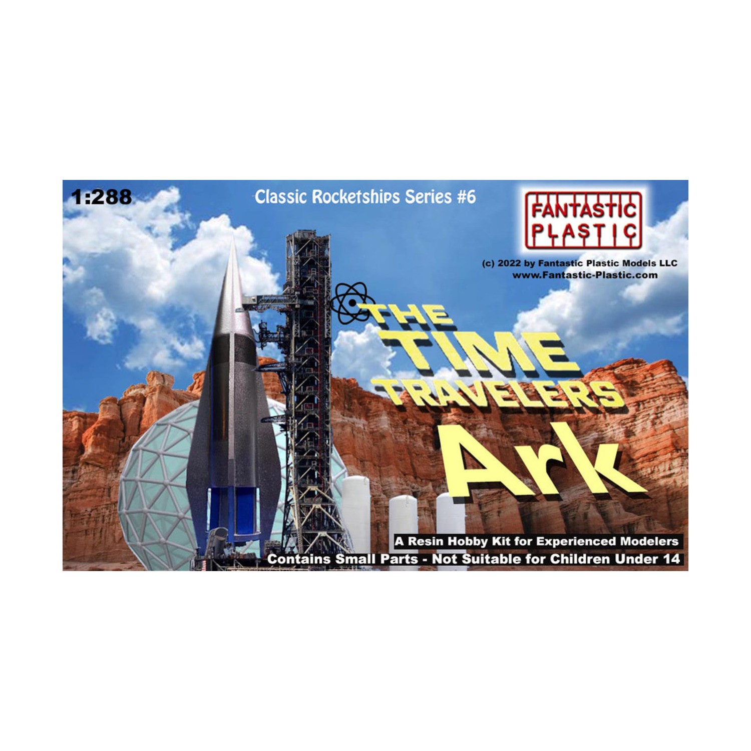 Fantastic Plastic Model Kit Time Travelers Ark New
