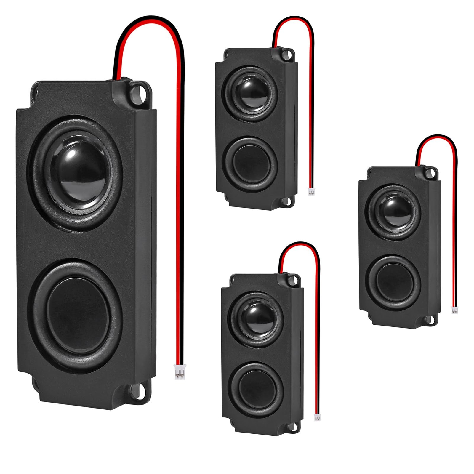 4PCS Speaker 5W 8 Ohm Double Cavity Mini 5 8 JST-PH2.5mm 2 Pin