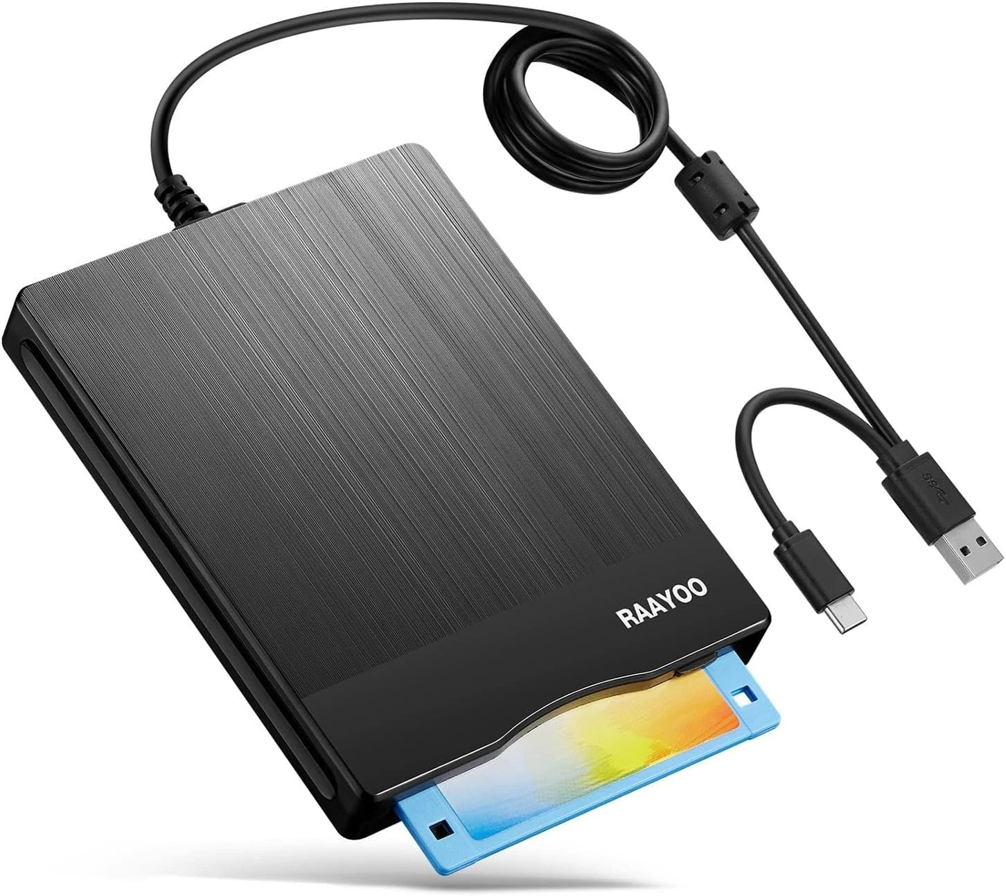 3.5" USB External Floppy Disk Drive – 3½ Inch Disk Reader