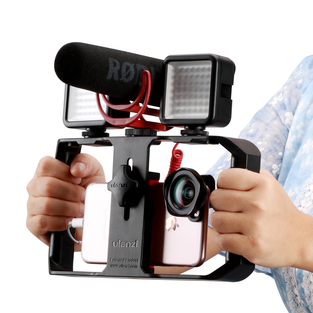 Vlog Vlogging Camera Equipment Kit Youtube Smartphone Video Rig Bundle Filming