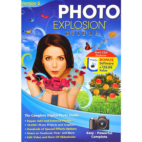 Photo Explosion 5.0 Deluxe Imaging & Bonus Album Plus Software ~ Brand New!