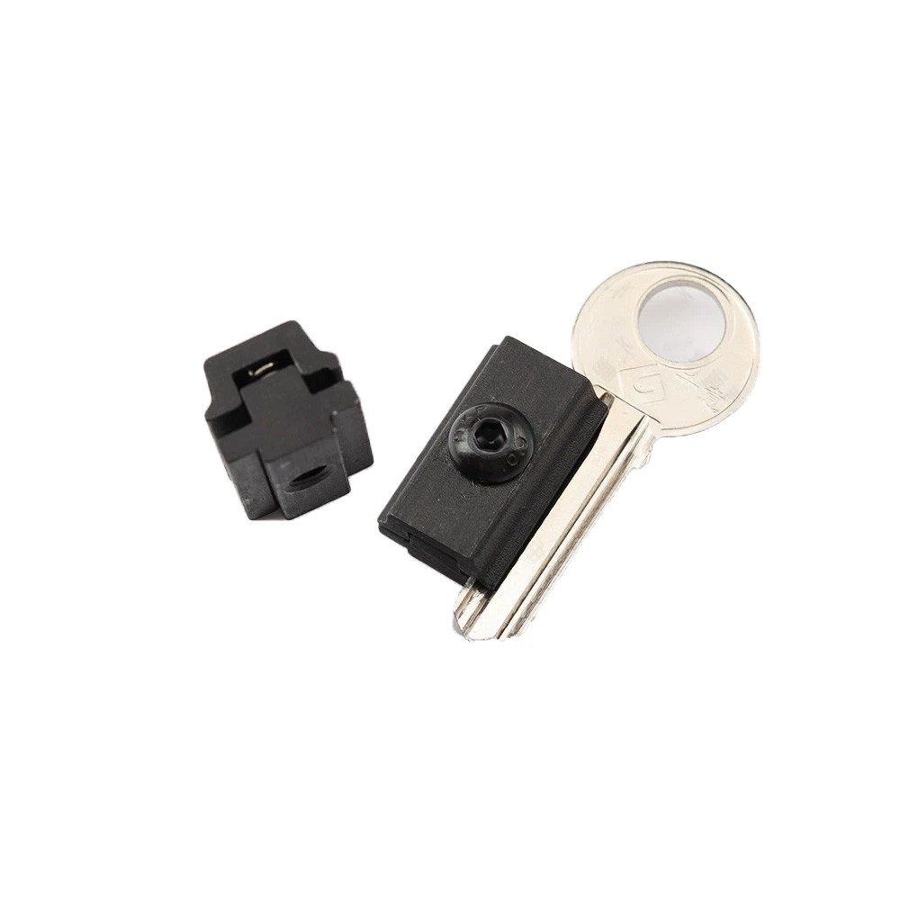 1Set Key Clamp Vertical Fixture Auxiliary Tooth Opening Locksmith Double-side US
