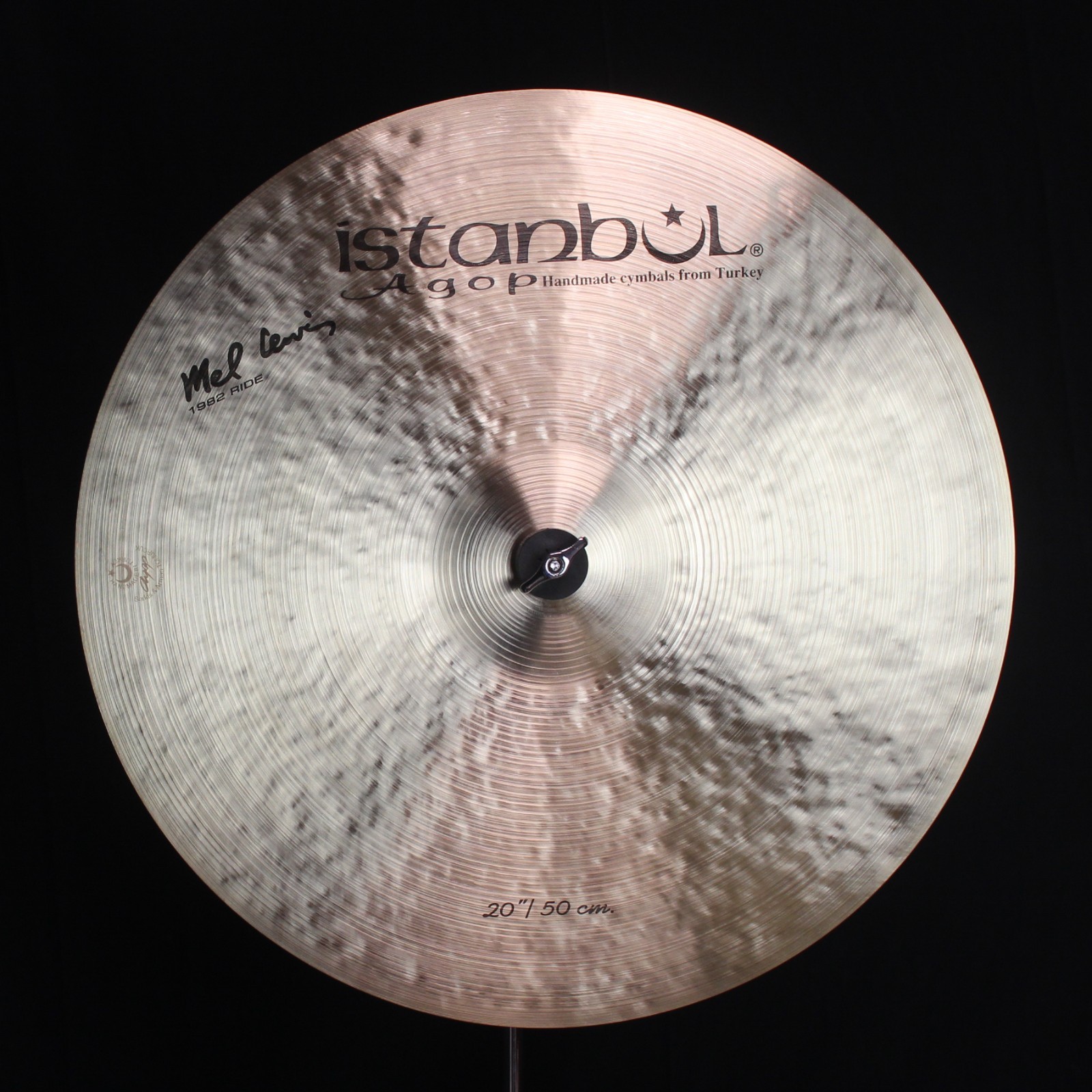 Istanbul Agop 20" Mel Lewis 1982 Ride - 1865g (video demo)
