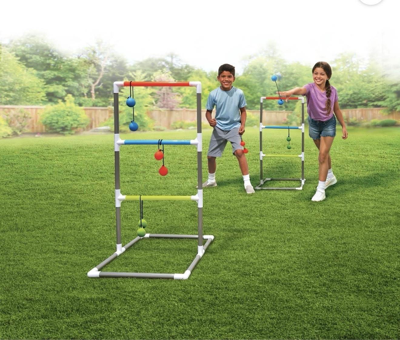 Play Day Ladder Ball - Toy Sports Equipment & Outdoor Game, Children Ages 6+ NEW