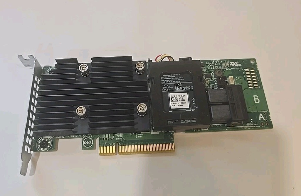Dell 0H132V Low Profile RAID Controller Card – Used –