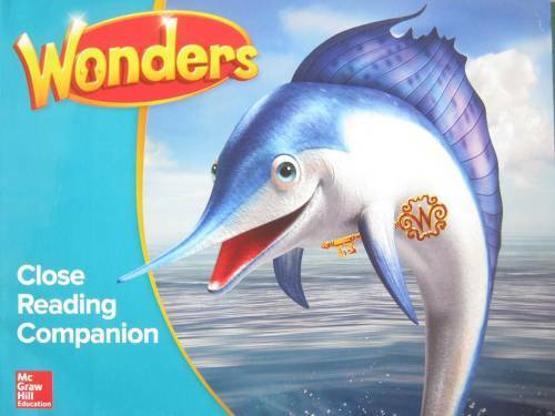 Wonders 2 Close Reading Companion - Paperback By McGraw Hill - GOOD