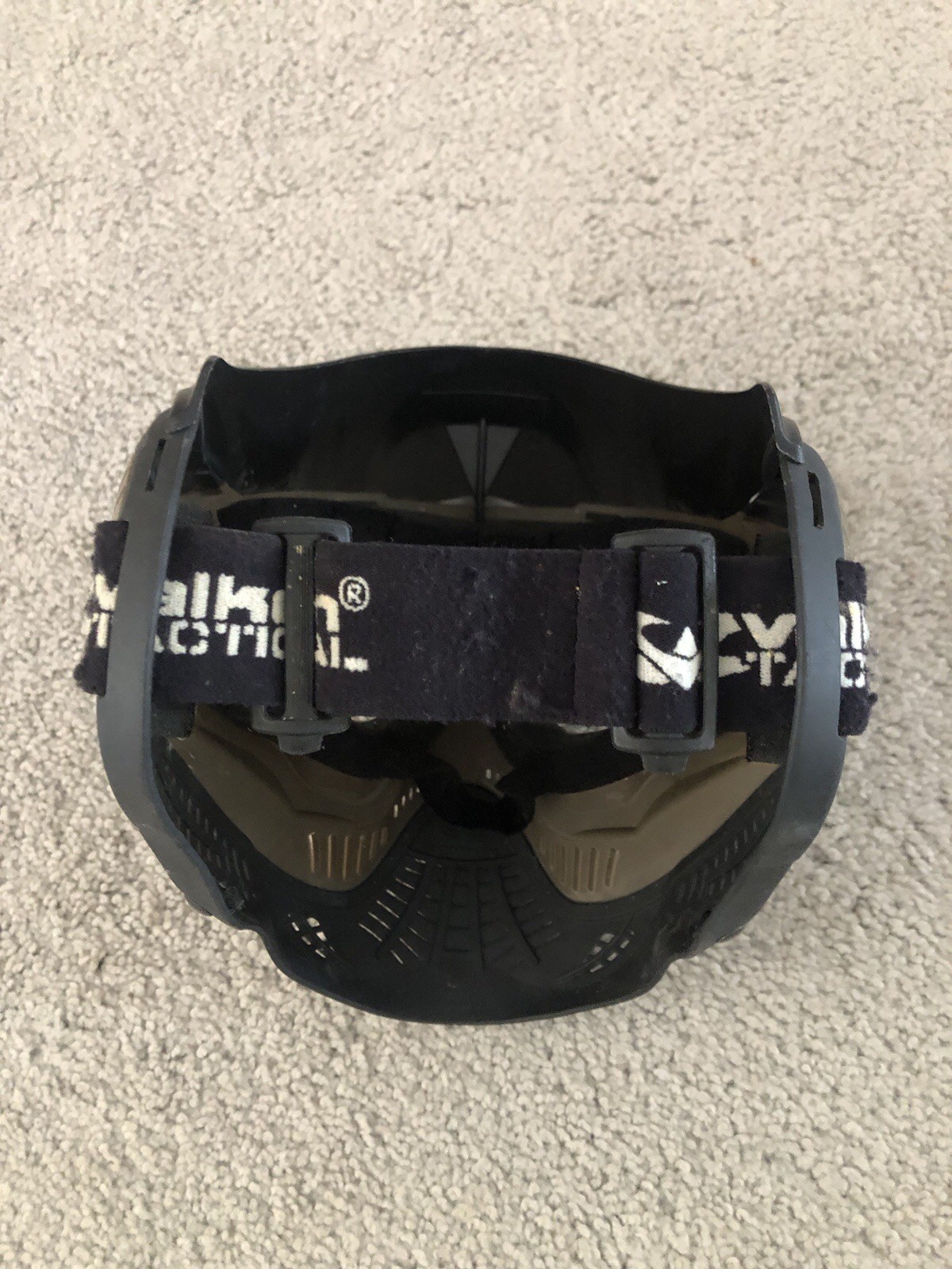 Valken Paintball Goggle Mask Visor Brown Vented Complete Read Descriptions