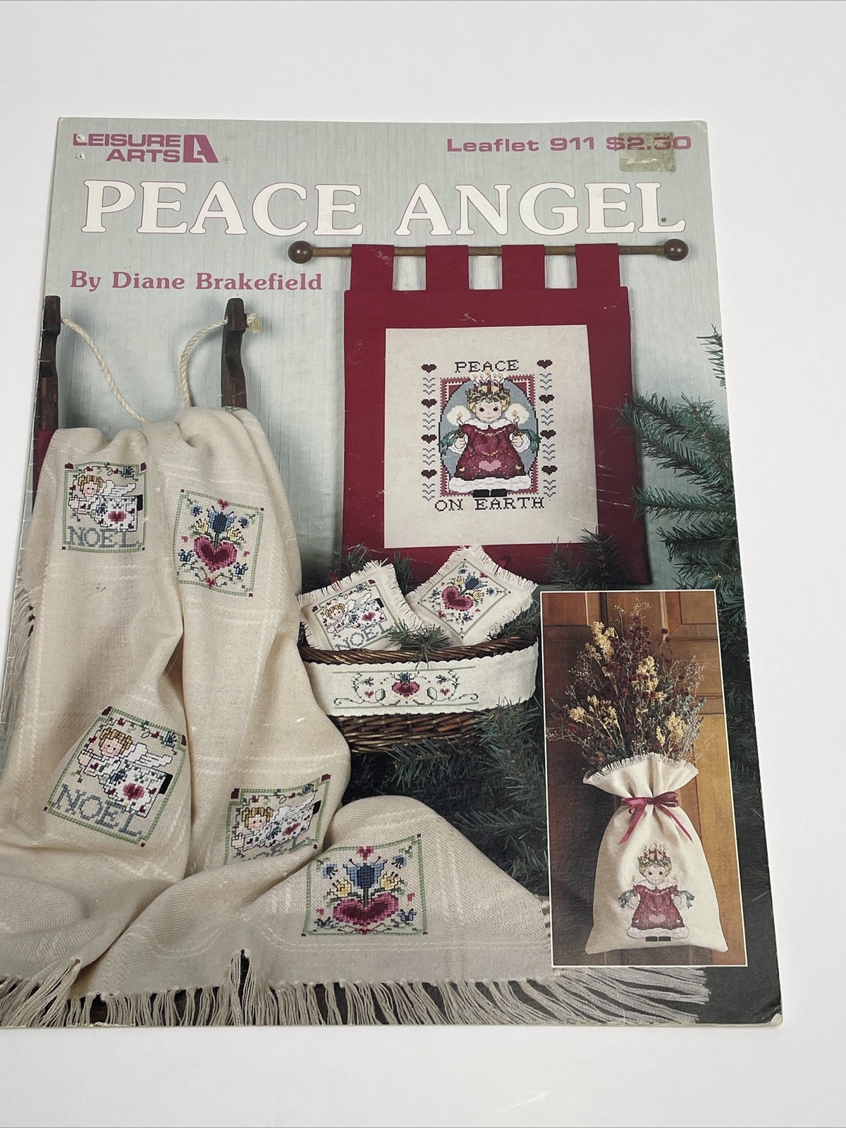 Leisure Arts Peace Angel Cross Stitch Pattern 911