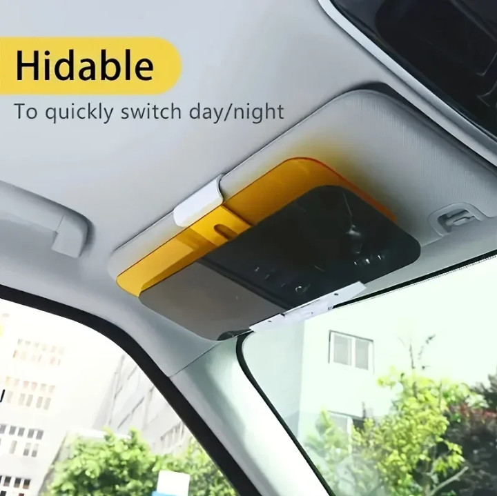 Day Night Universal HD Car Sun Visor Extension Car Anti Glare Driving Tac Visor