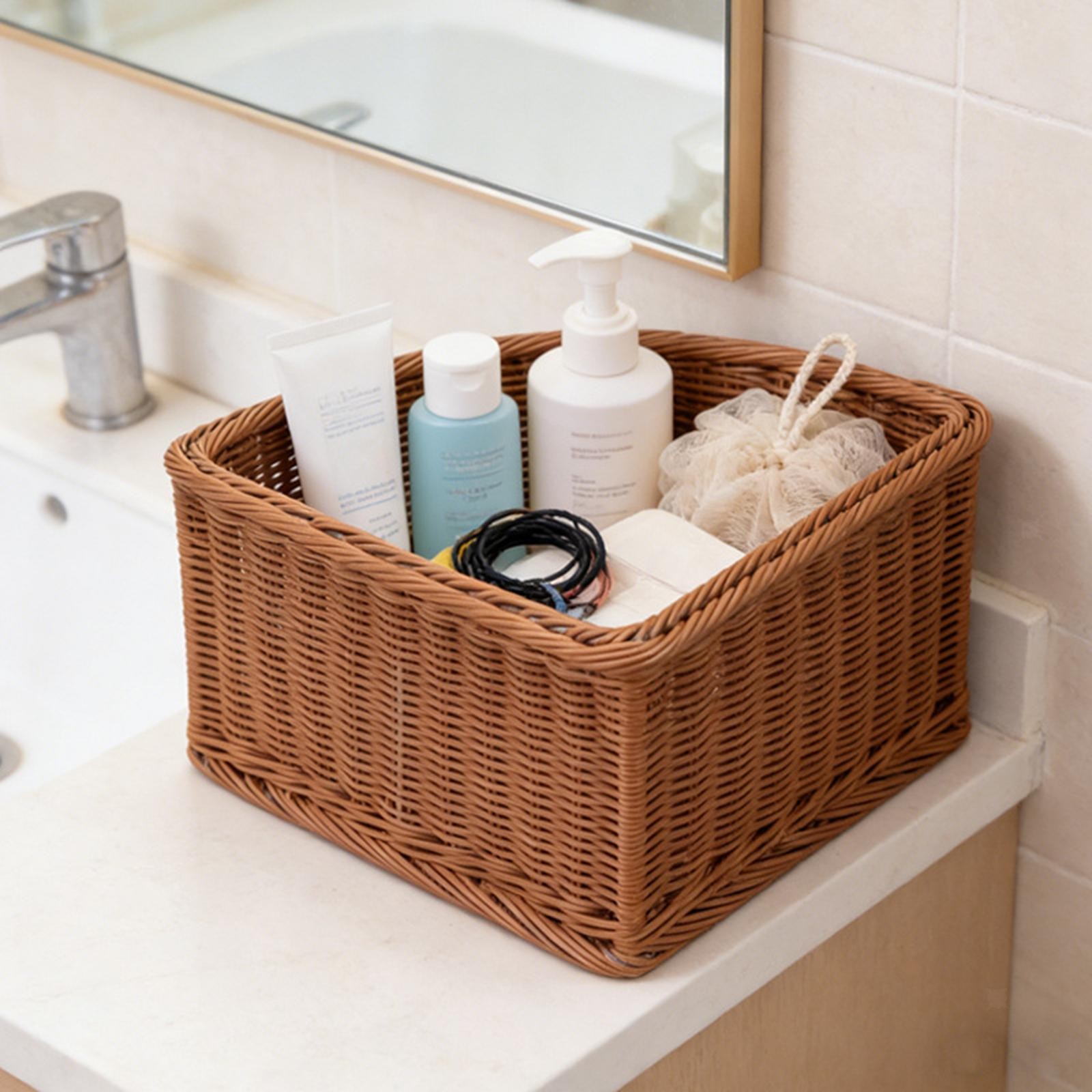 Corner Storage Basket Storage Box Lightweight Multifunctional Gifts Narrow Bin
