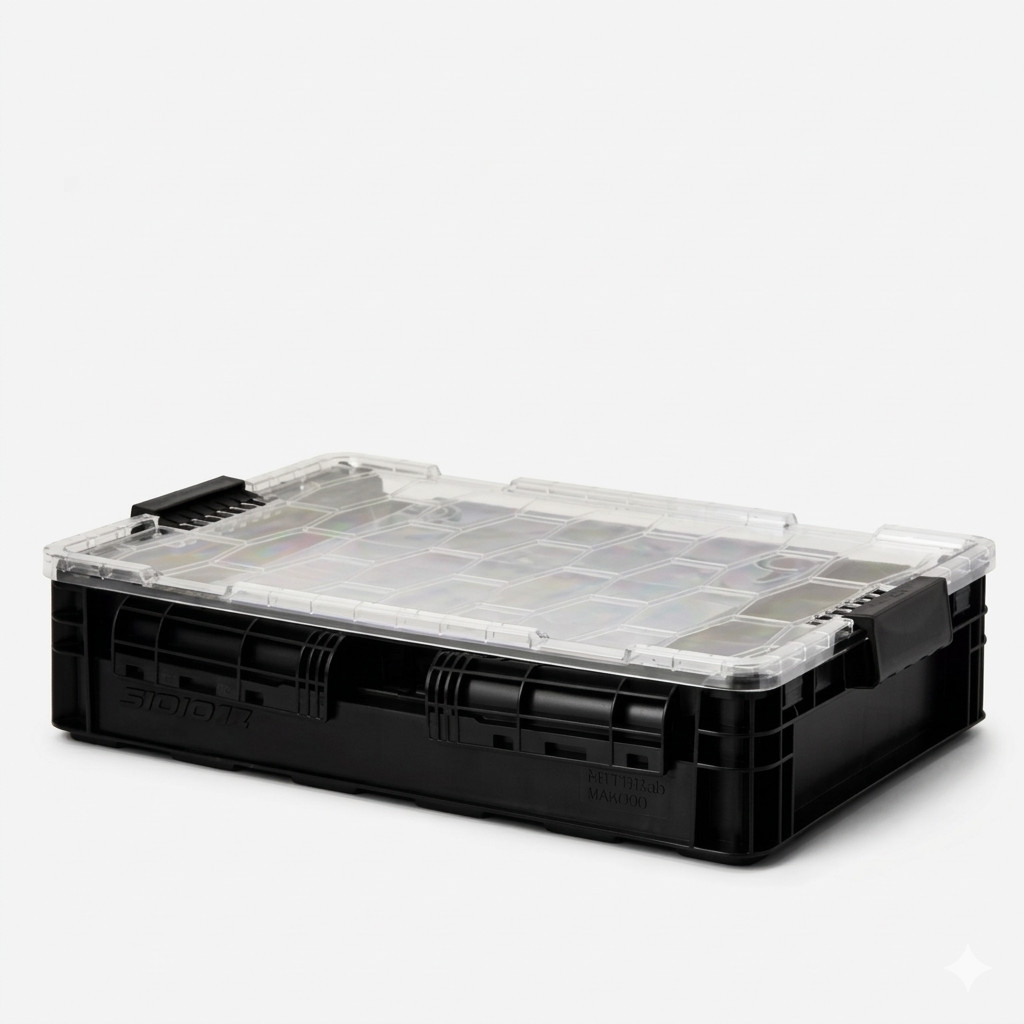 Collapsible SidioCrate. Super-durable pro-grade storage.