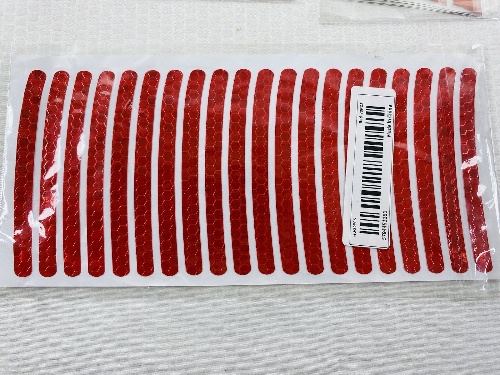 Lot of RC Body Graphics - Kit - Decal Stickers 1:8 Diamond Red