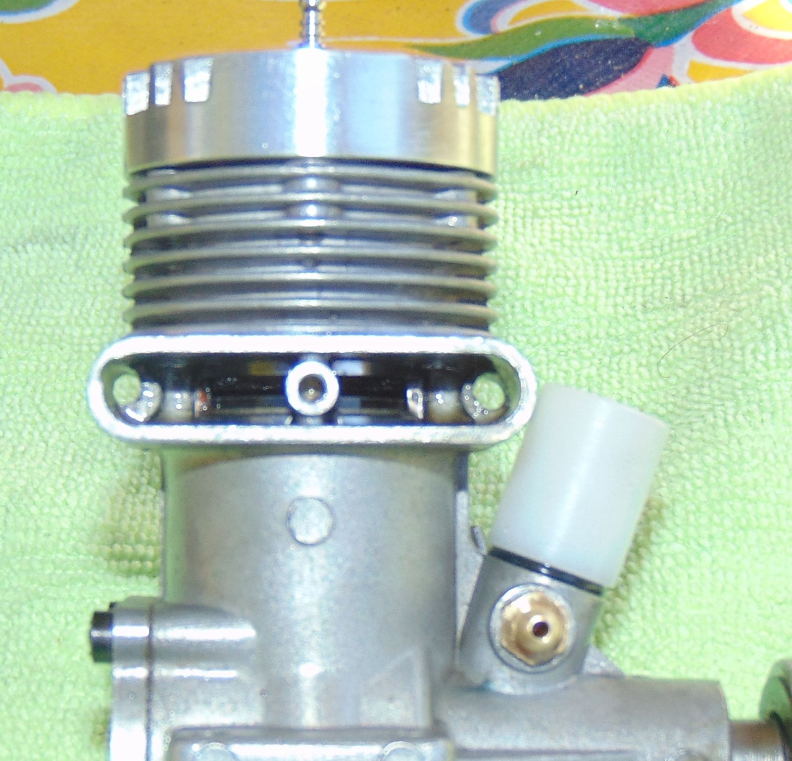 OS Max 35 CL Stunt Model Airplane Engine, cleaned with box .