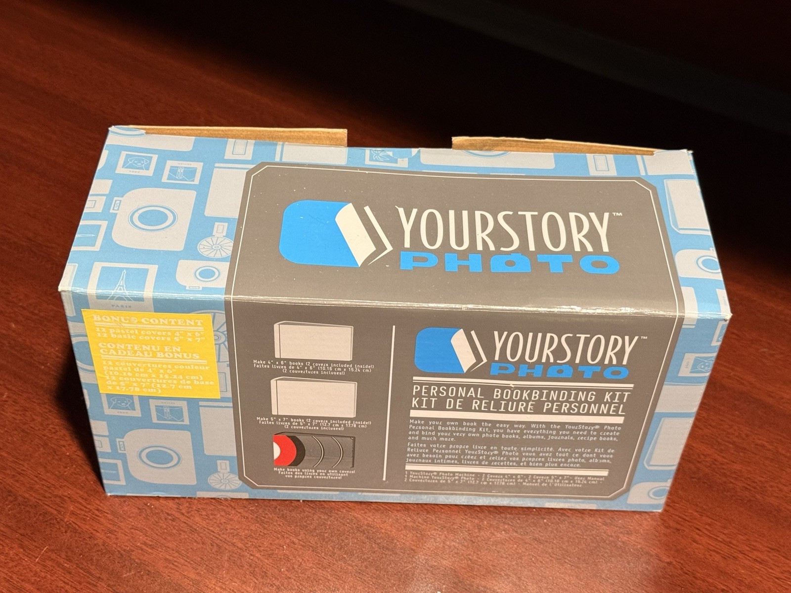 YourStory Photo Machine Personal Bookbinding Kit 4X6 5X7 Books Craft