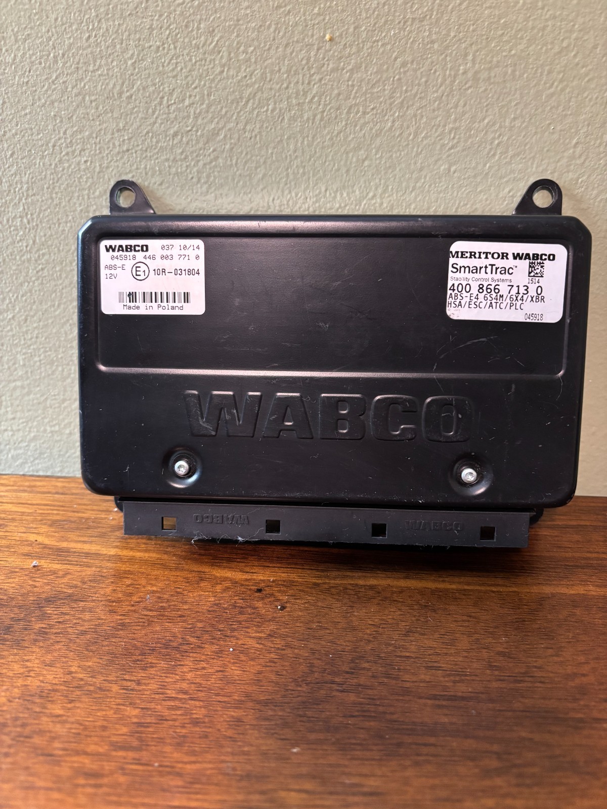 MERITOR WABCO ABS ECU 400 866 713 0