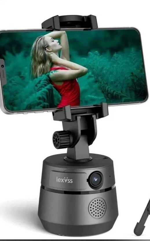 Lexvss Auto Tracking Webcam Face Tracking Gimbal PC Camera 1080P New
