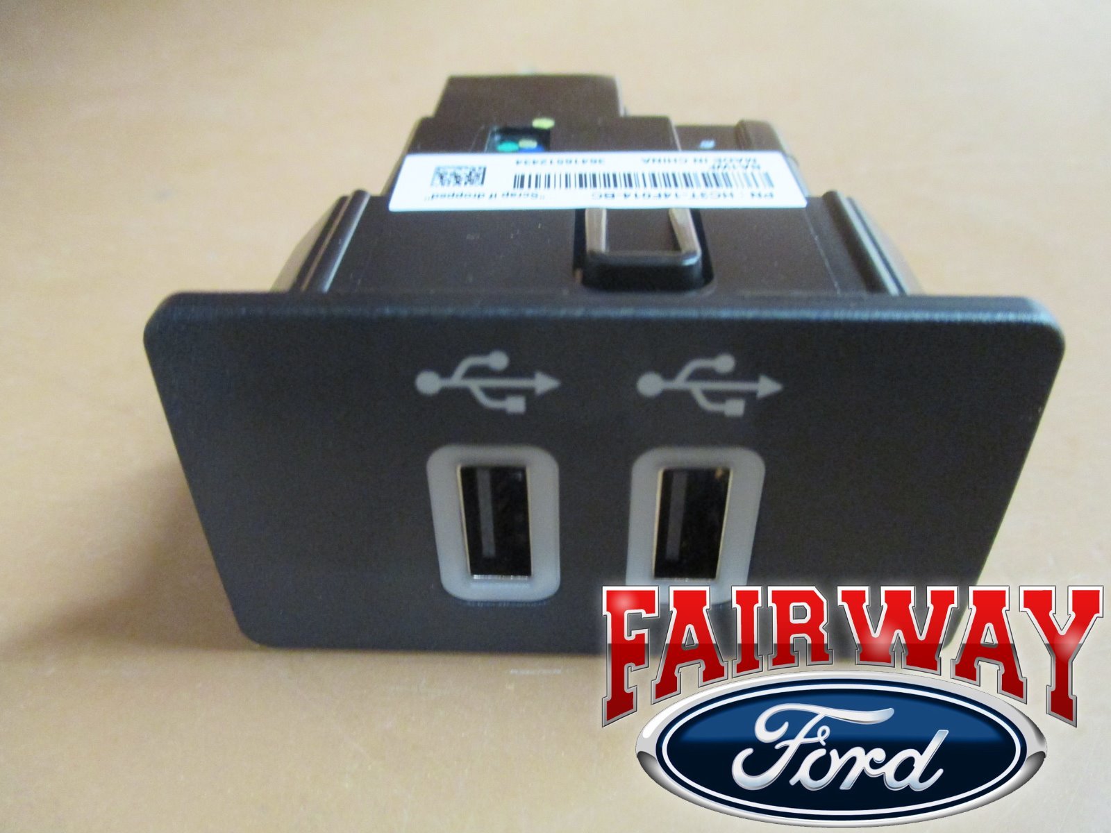 OEM Genuine Ford APPLE CARPLAY Interface Module -Sync 3 Only- HC3Z-19A387-F Blue