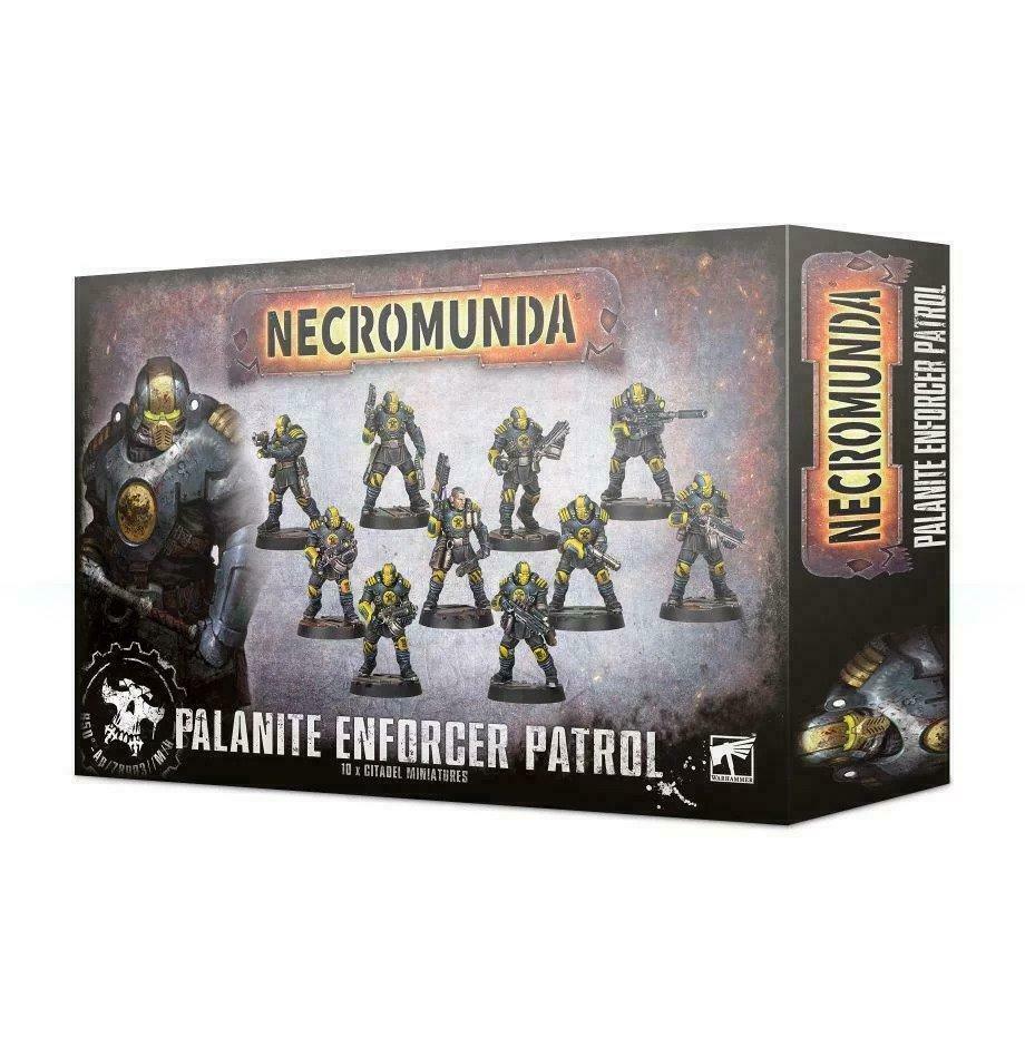Necromunda Palanite Enforcer Patrol Games Workshop Warhammer 40K